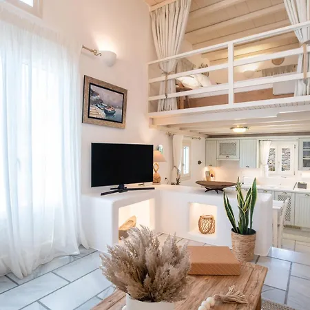 بيت للعطل Anemoessa Cycladic House
